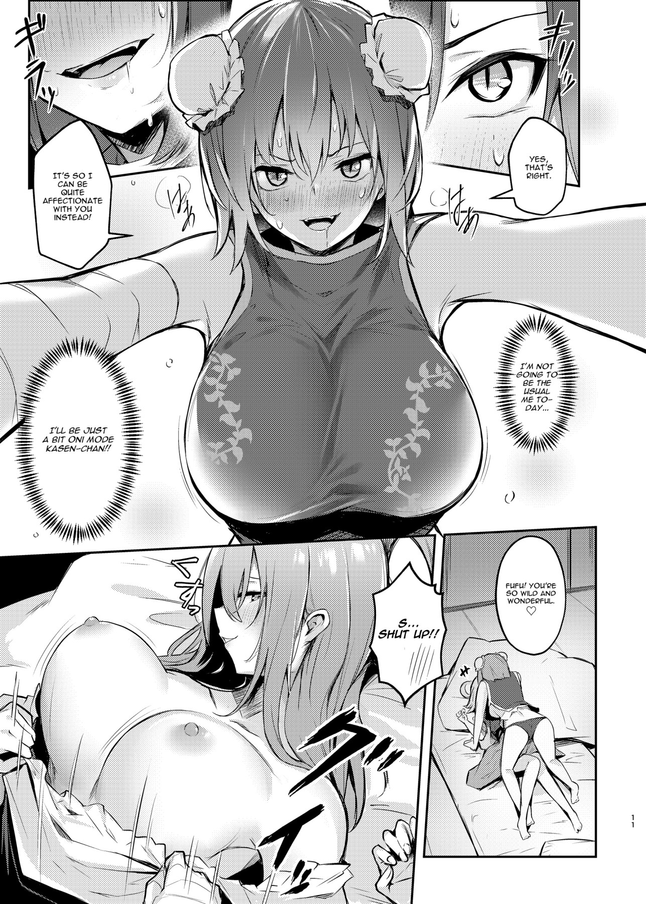 Hentai Manga Comic-Kasen-chan's Enticing Challenge-Read-9